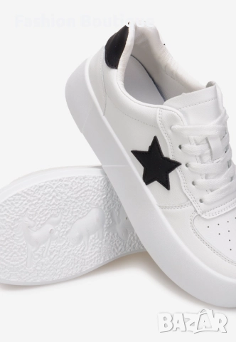 Олекотени дамски кожени обувки, от мека еко кожа, снимка 2 - Маратонки - 51812120