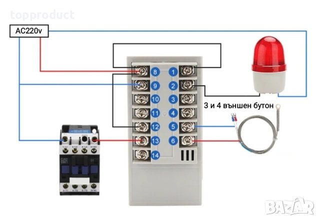 Термостат, терморегулатор с таймер за варене на консерви,PID контролер, снимка 4 - Друго търговско оборудване - 43501312