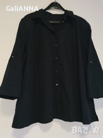 СТРАХОТНА И ЕФЕКТНА РИЗА 3XL-4XL, снимка 2 - Ризи - 44014884