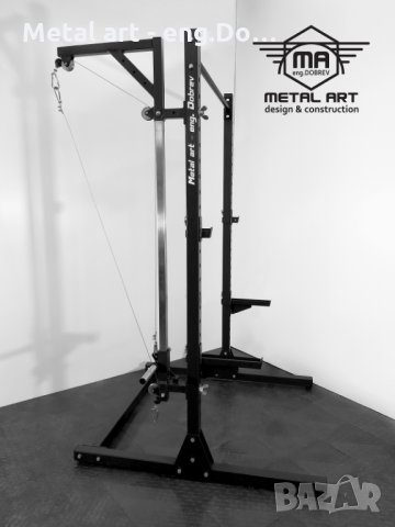 Стойка за клекове (Squat rack), снимка 6 - Фитнес уреди - 28415779