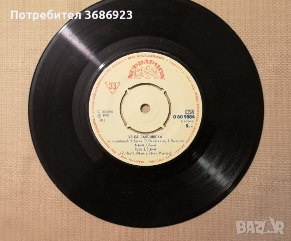 Конен спот-Velka Pardubicka 1972г, снимка 1