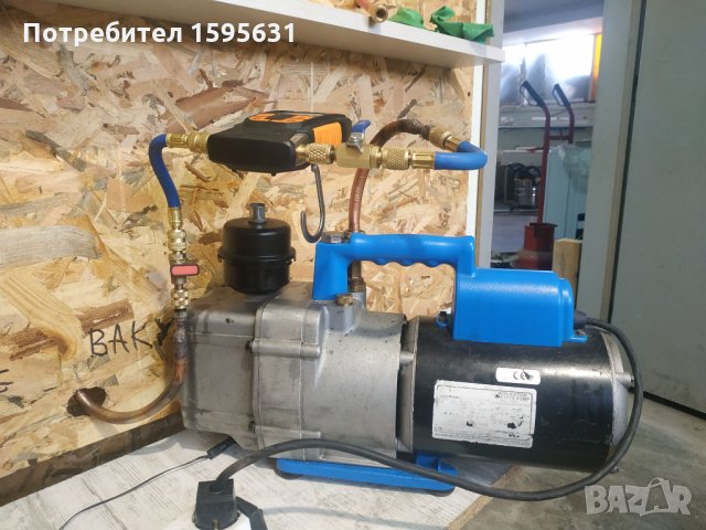 Най мощната Дву стъпална вакуум помпа Robinair 15121A за климатици , снимка 6 - Други машини и части - 32311301