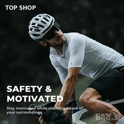 Нови безжични леки Слушалки за тренировка бягане шофиране Стерео звук, снимка 4 - Bluetooth слушалки - 49444827