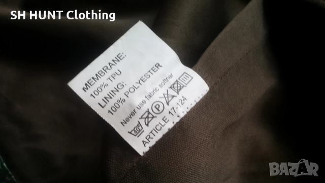 SWEDTEAM WATERPROOF BREATHABLE Jacket размер 54 / XL за лов яке водонепромокаемо - 1715, снимка 17 - Екипировка - 52861402