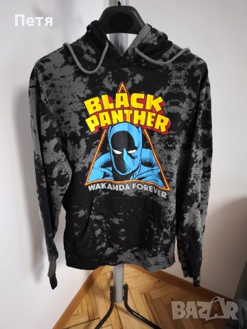Black panther, Marvel , с качулка, снимка 2 - Суичъри - 52683002