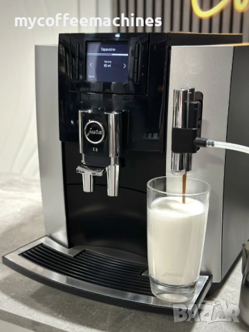 Кафемашина JURA E8, снимка 7 - Кафемашини - 53596305