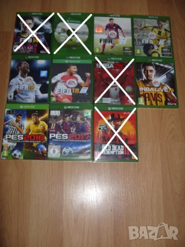 Игри за Xbox One Част 1 - 15лв за брой 