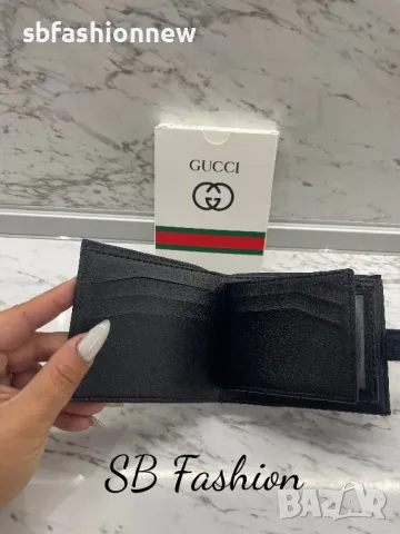 Gucci мъжко портмоне, снимка 4 - Портфейли, портмонета - 48111680
