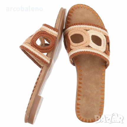 Дамски равни сандали, 4цвята , снимка 16 - Сандали - 50658385