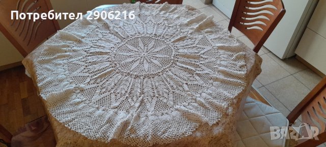 Плетени покривки и карета на една кука, снимка 8 - Покривки за маси - 43674055