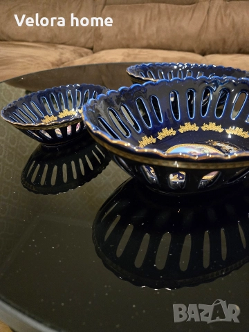 Уникални купи/съдове ОРИГИНАЛЕН ЯПОНСКИ КОБАЛТ, снимка 4 - Прибори за хранене, готвене и сервиране - 52807858