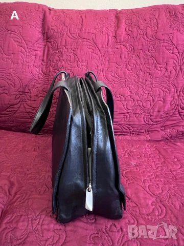 Дамска чанта естествена кожа, снимка 9 - Чанти - 47669162