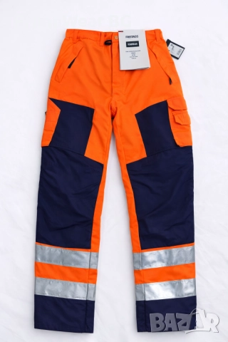 Оригинален работен панталон Fristads Kansas – Hi Vis, размер M, снимка 2 - Панталони - 52868128
