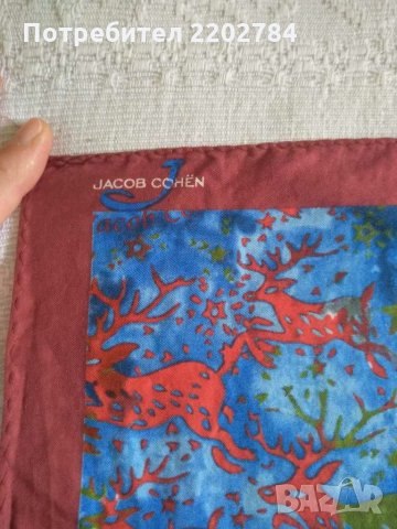 2 кърпи за глава,шалче на Jacob Cohen., снимка 2 - Шалове - 27966768