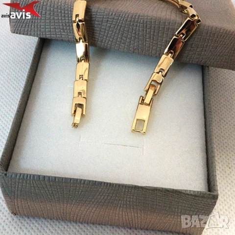 Гривна с 14К златно покритие 234842, снимка 3 - Гривни - 53172429