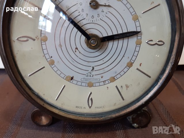 Будилник JAZ-REPETITION, снимка 2 - Антикварни и старинни предмети - 32572561