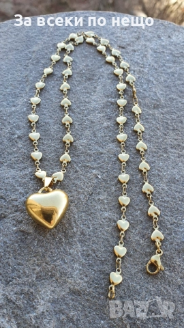 Колие От Медицинска Стомана Сърце Код SV-27