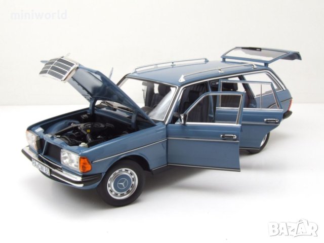 Mercedes-Benz 200 T-Modell Kombi 1980 - мащаб 1:18 на Norev моделът е нов в кутия, снимка 4 - Колекции - 43112962