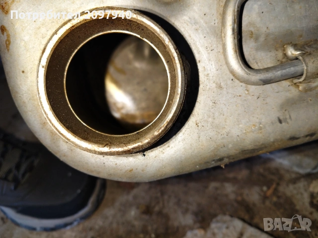 Стар алуминиев резервоар , снимка 3 - Други машини и части - 53200369