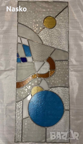 Стъклописи Витражи от кабинета на Вл. Грашнов, снимка 7 - Други - 53522932