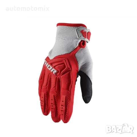 Текстилни ръкавици за крос атв ендуро , 2 БР/К-Т - Червени, 721243, снимка 2 - Аксесоари и консумативи - 50298493