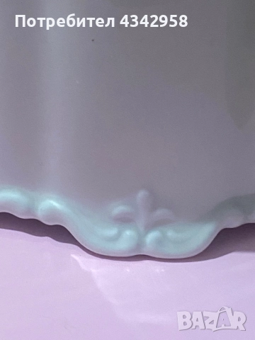 WB Bavaria. 1960-1980г.Порцеланова мини ваза , снимка 4 - Антикварни и старинни предмети - 52434763