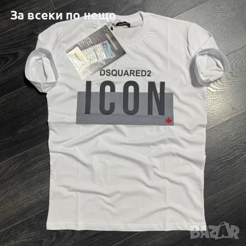 Мъжка тениска Calvin Klein👕Icon DSQUARED2 Код A368, снимка 4 - Тениски - 48386141