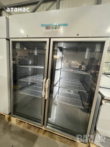 Професионален Хладилен шкаф/Витрина Двоен! НОВО!
