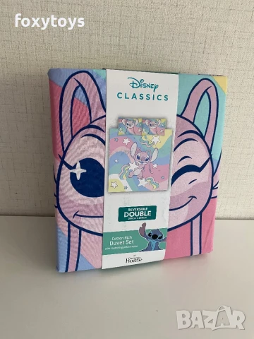 Детско спално бельо Disney Lilo & Stitch Angel, спален комплект, снимка 5 - Спално бельо и завивки - 50825229