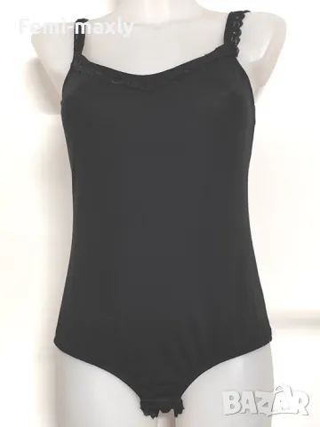 Дамско боди бикина 2236 в черно,червено, бяло и шампан, снимка 4 - Бельо - 49266194