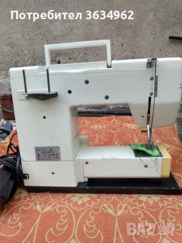 Продавам шевна машина работеща , снимка 3 - Шевни машини - 52209973