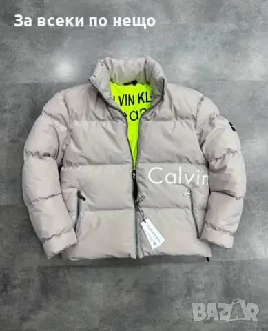 Мъжко зимно яке със силиконов пълнеж Calvin Klein - Налични различни цветове Код A232, снимка 6 - Якета - 47818346
