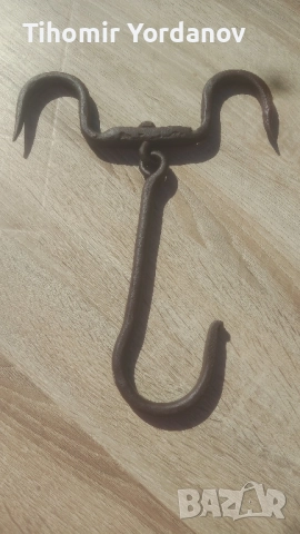 Ченгел, кука за месо., снимка 6 - Антикварни и старинни предмети - 51792914