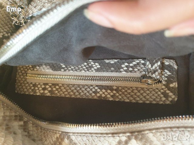 Лот змийска кожа , снимка 4 - Раници - 29076535