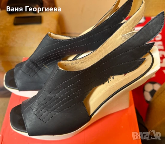 Сандали на платформа, снимка 2 - Дамски елегантни обувки - 50482225