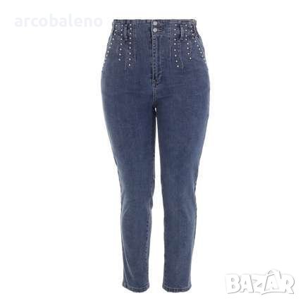 Дамски дънки с висока талия, снимка 2 - Дънки - 43481505