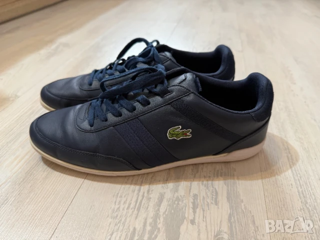 Lacoste оригинални мъжки кецове от естествена кожа