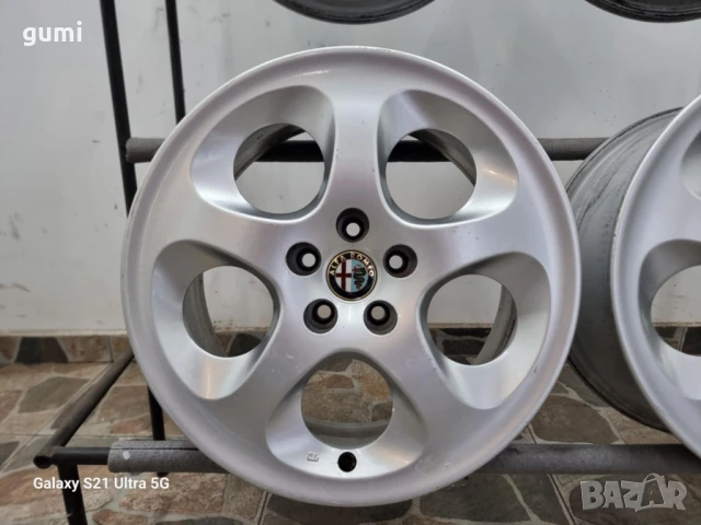 4бр 16ски джанти зa Alfa 5х98мм A160975 , снимка 1