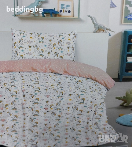 #Детско #спално бельо100 % Памук, Ранфорс - 3 части, снимка 5 - Спално бельо - 47783073