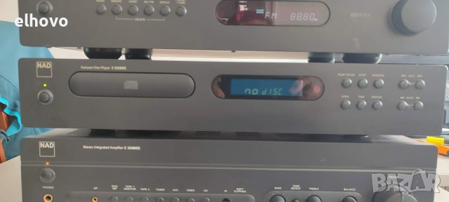 Стерео усилвател, тунер и CD player NAD, снимка 7 - Ресийвъри, усилватели, смесителни пултове - 53032343