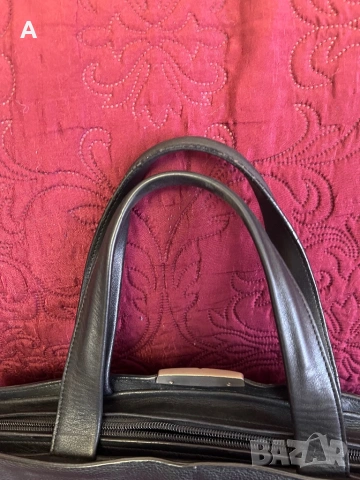 Дамска чанта естествена кожа, снимка 3 - Чанти - 47669162