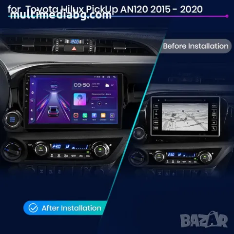 Toyota Hilux 2015-2020 Мултимедия Навигация Android, снимка 2 - Аксесоари и консумативи - 50077736