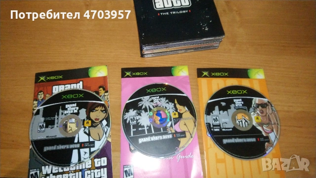 3 Игри за Xbox Grand Theft Auto: The Trilogy gta 3 gta vice city, снимка 2 - Игри за Xbox - 53041788