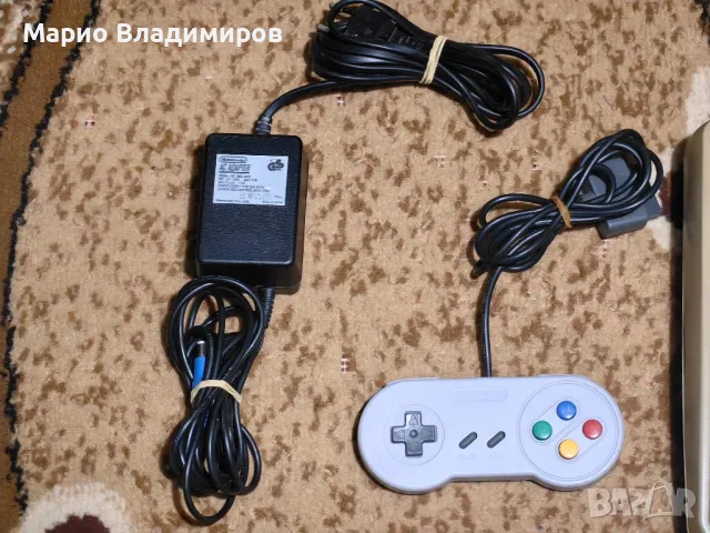 Nintendo snes пълен комплект с игра , снимка 6 - Nintendo конзоли - 47780071