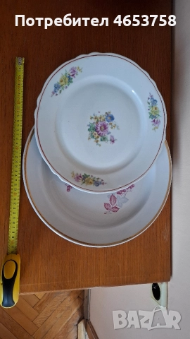 Стъклени, кристални и керамични чаши фруктиери и други, снимка 9 - Сервизи - 52822354