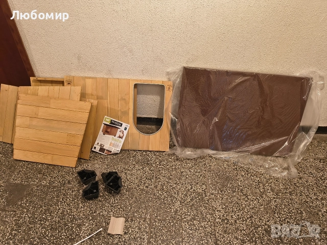 Ferplast Baita 80 Дървена колиба за кучета , снимка 5 - За кучета - 52693794