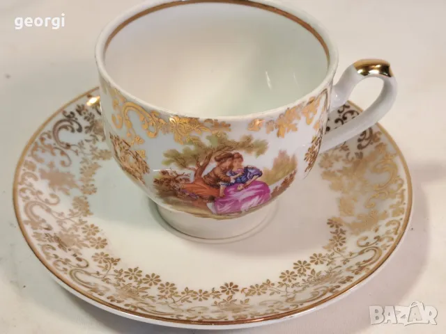 порцеланов двоен сет за кафе Ромео и Жулиета Mitterteich 7/4, снимка 2 - Сервизи - 49839972