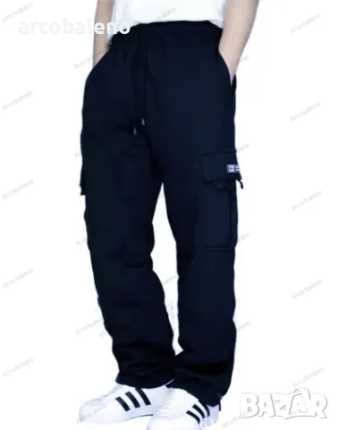 Свободни мъжки панталони с много джобове, 7цвята , снимка 6 - Панталони - 48840851