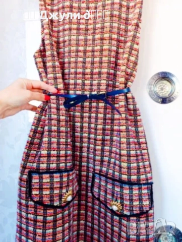 Рокля от букле/ туид на Zara, снимка 6 - Рокли - 51435318