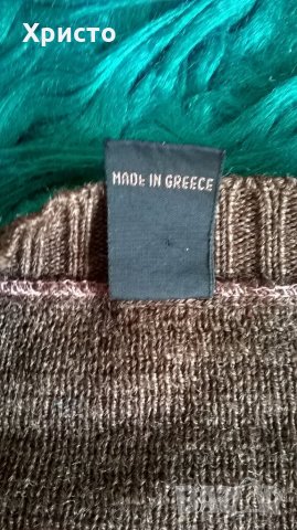 пуловер произведен в Гърция марков от заводът Цезар, снимка 4 - Пуловери - 27720934